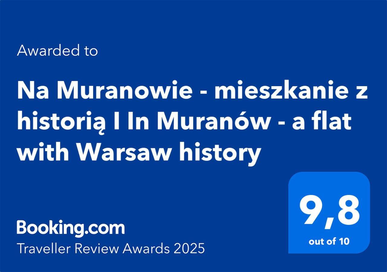 Na Muranowie - Mieszkanie Z Historia I In Muranow - A Flat With Warsaw History Ngoại thất bức ảnh